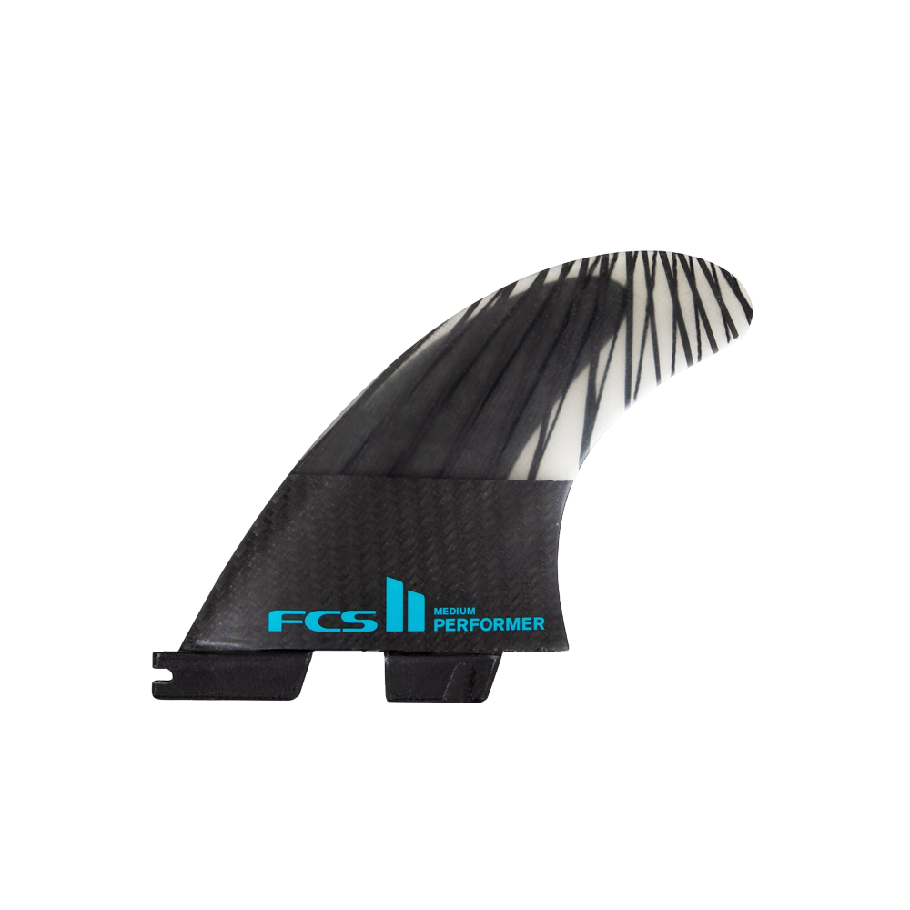 FCS II Performer L PC Carbon Wave Surfboard Fin Set