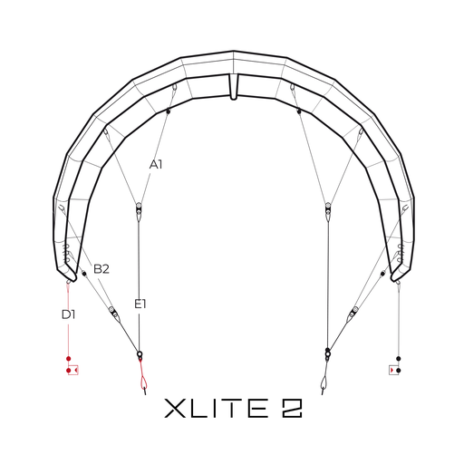 [KZLXL2] Xlite 2 Bridle