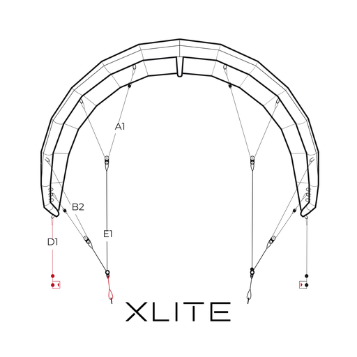 [KZLXL1] Xlite 1 Bridle